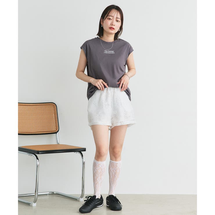 シアーレースショートパンツ | ad thie | 詳細画像22 