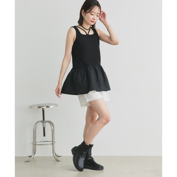 シアーレースショートパンツ | ad thie | 詳細画像30 