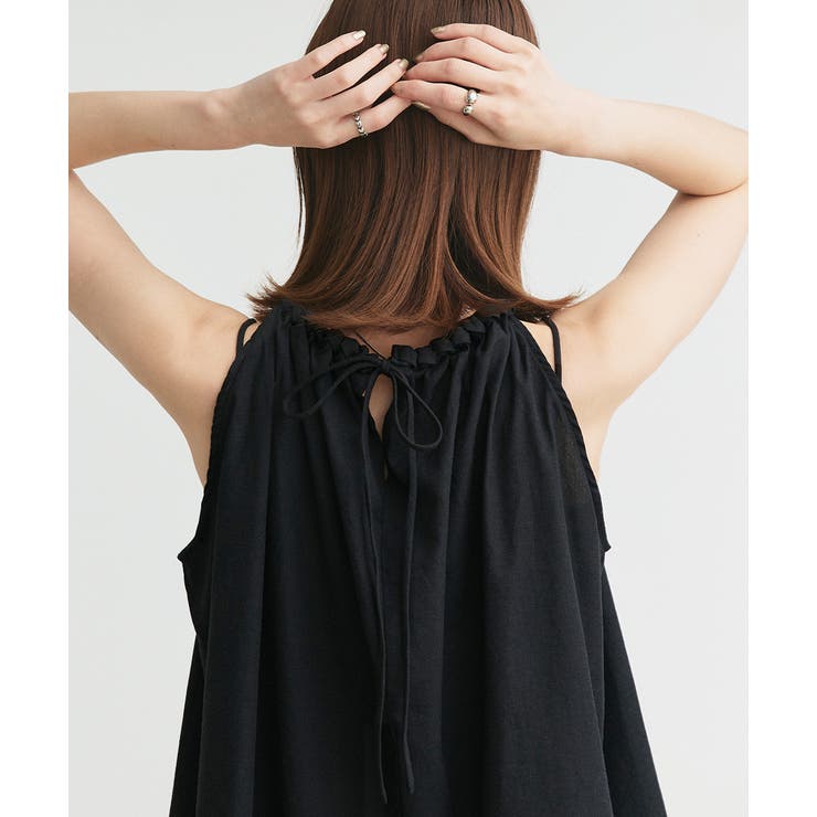 ホルターネックギャザーブラウス | ad thie | 詳細画像18 