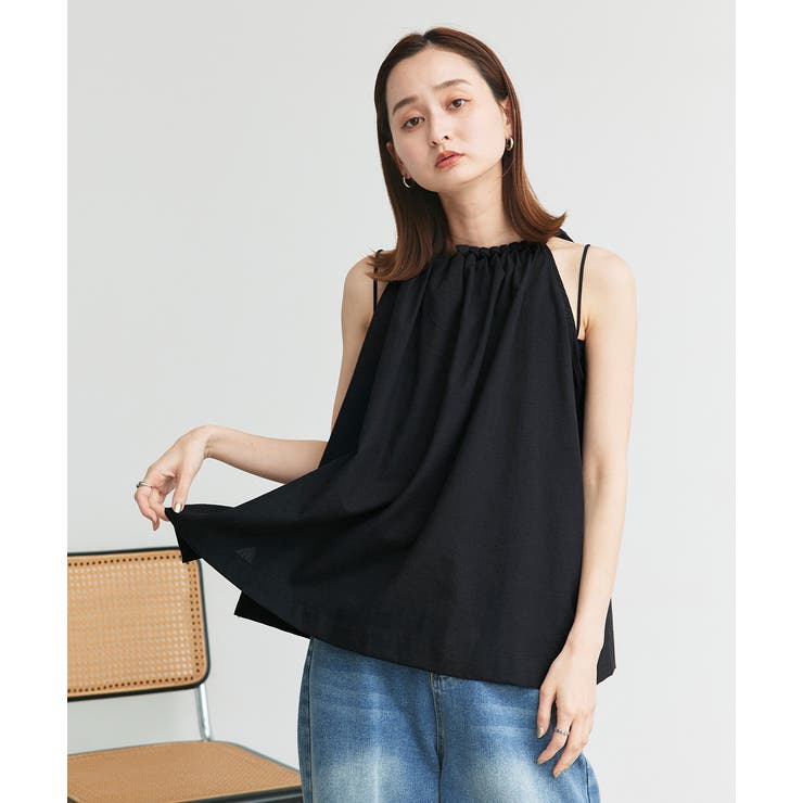 ホルターネックギャザーブラウス | ad thie | 詳細画像20 