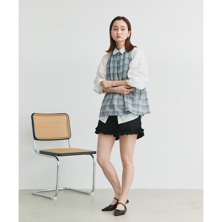 ホルターネックギャザーブラウス | ad thie | 詳細画像47 