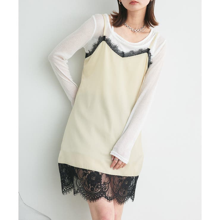 レイヤードデザインシアーカットソー | ad thie | 詳細画像12