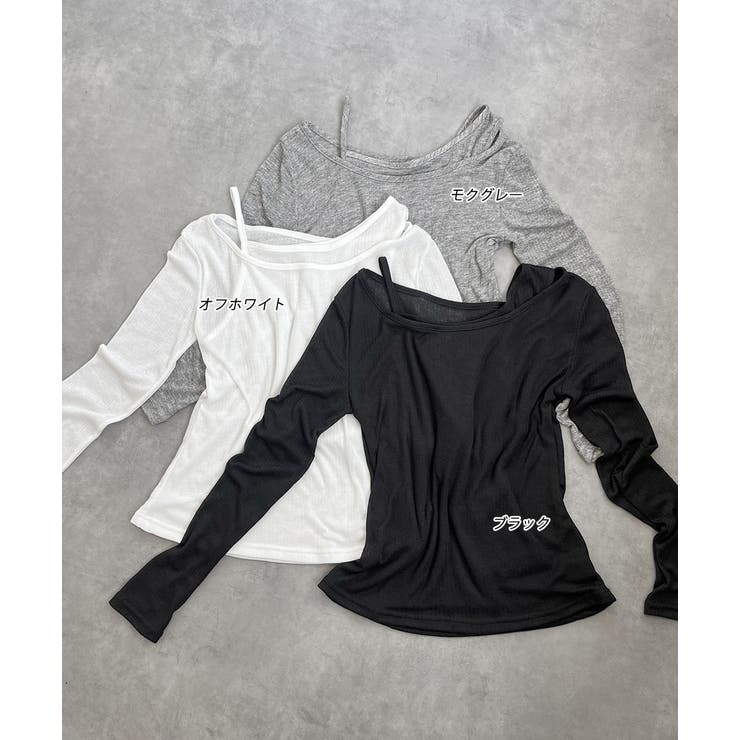 レイヤードデザインシアーカットソー | ad thie | 詳細画像34