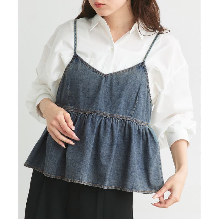 デニムビスチェキャミソール | ad thie | 詳細画像17 