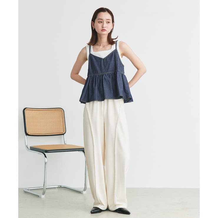 デニムビスチェキャミソール | ad thie | 詳細画像2 