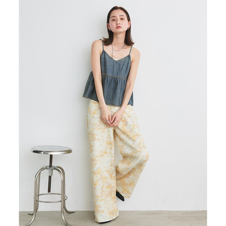 デニムビスチェキャミソール | ad thie | 詳細画像20 