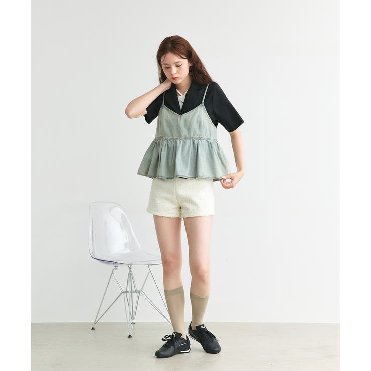 デニムビスチェキャミソール | ad thie | 詳細画像26 