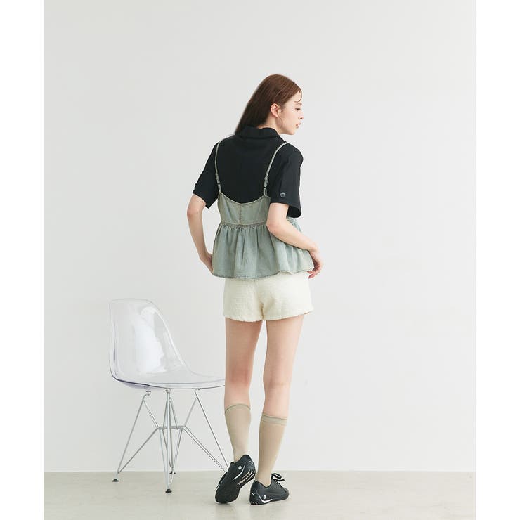 デニムビスチェキャミソール | ad thie | 詳細画像28 