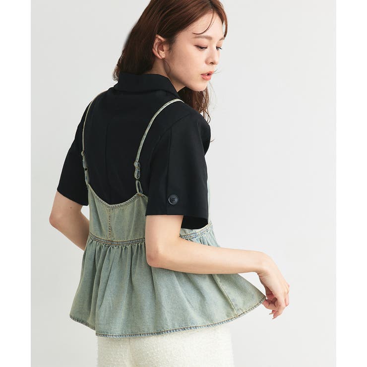 デニムビスチェキャミソール | ad thie | 詳細画像33 