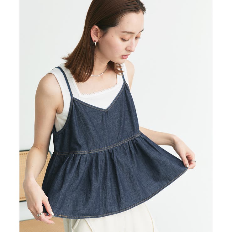 デニムビスチェキャミソール | ad thie | 詳細画像9 