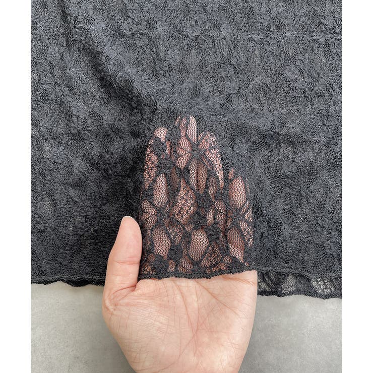 ハーフスリーブレースカットソー | ad thie | 詳細画像29 