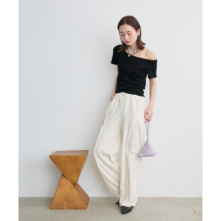 ワンショルダーアシメデザイントップス | ad thie | 詳細画像23 