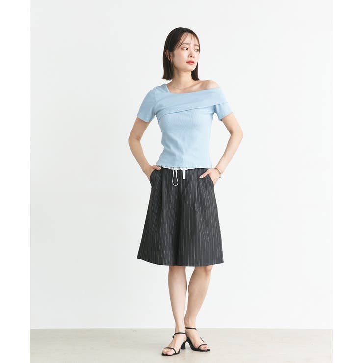 ワンショルダーアシメデザイントップス | ad thie | 詳細画像26 