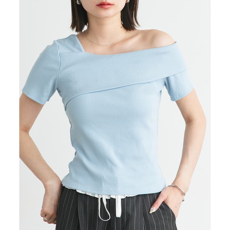 ワンショルダーアシメデザイントップス | ad thie | 詳細画像29 