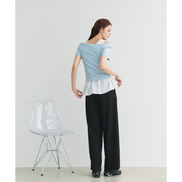 ワンショルダーアシメデザイントップス | ad thie | 詳細画像33 