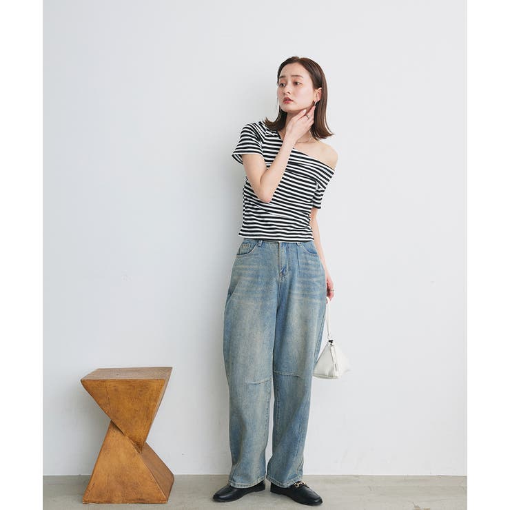 ワンショルダーアシメデザイントップス | ad thie | 詳細画像36 