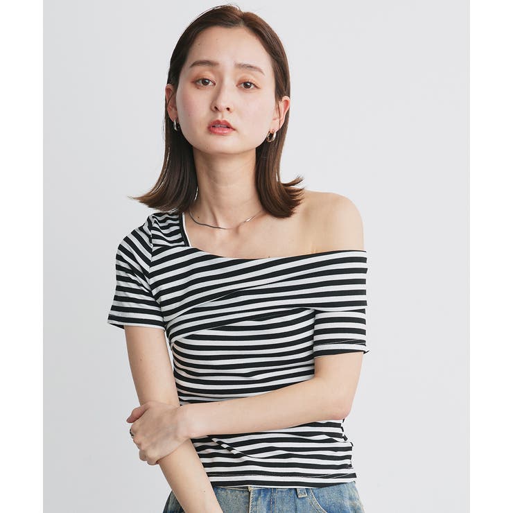 ワンショルダーアシメデザイントップス | ad thie | 詳細画像41 