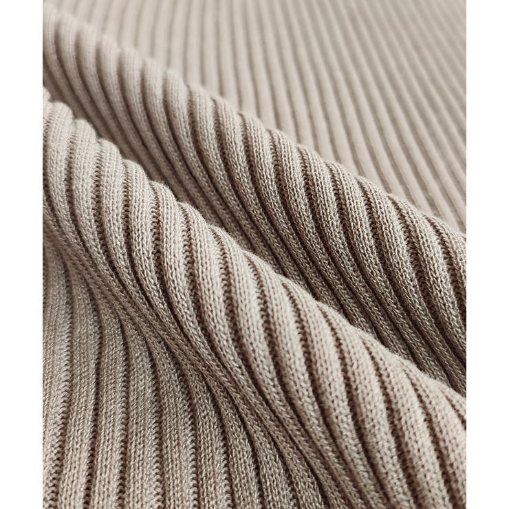 バイカラーフレンチスリーブニット | ad thie | 詳細画像34 