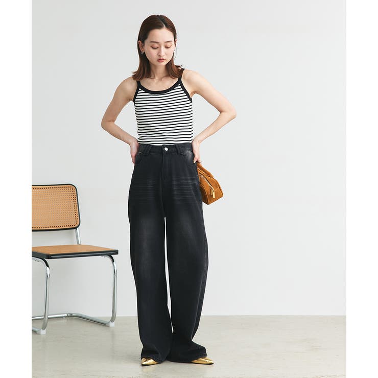 ボーダーニットキャミソール | ad thie | 詳細画像10 