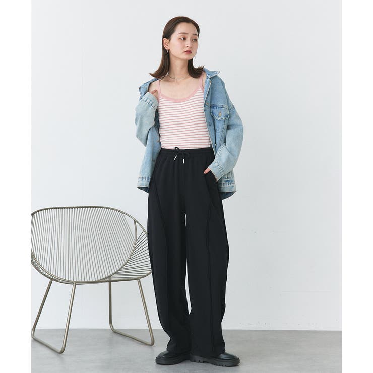 ボーダーニットキャミソール | ad thie | 詳細画像2 