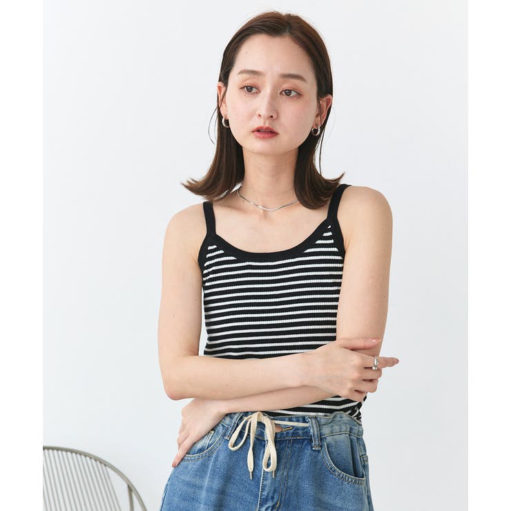 ボーダーニットキャミソール | ad thie | 詳細画像31 