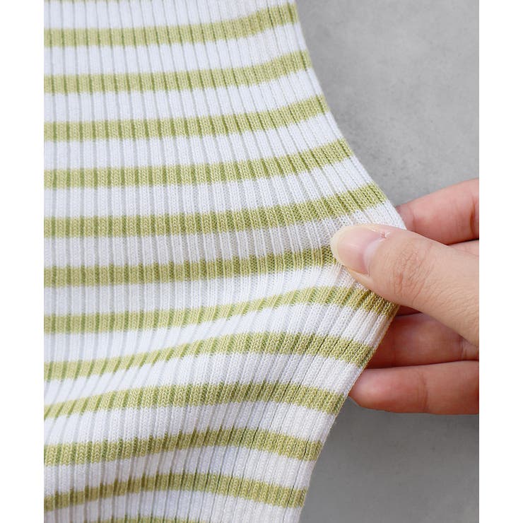 ボーダーニットキャミソール | ad thie | 詳細画像36 