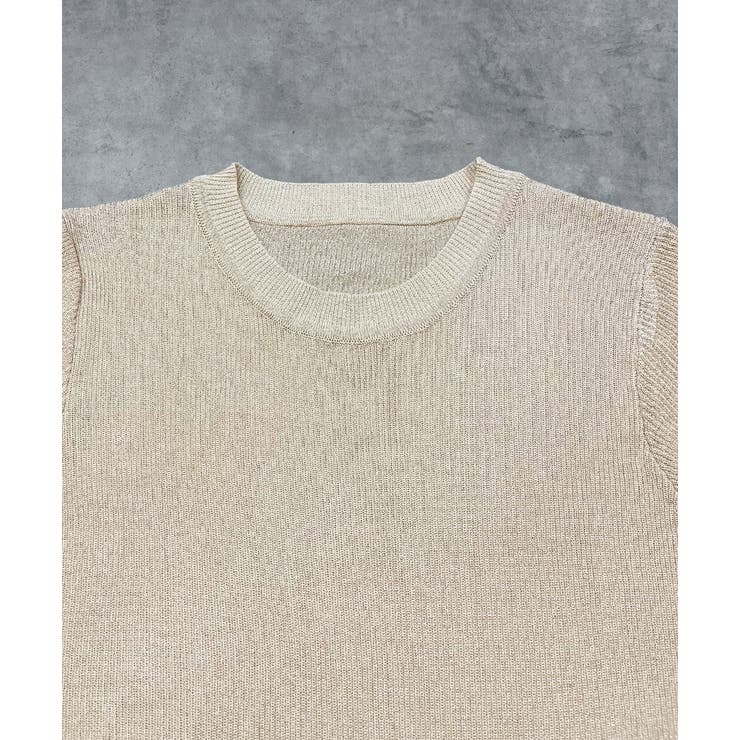 ハーフスリーブラメニットワンピース | ad thie | 詳細画像49 