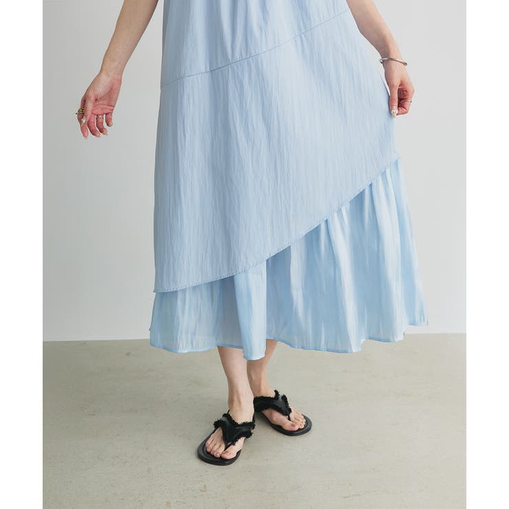 ホルターネックギャザーワンピース | ad thie | 詳細画像19 