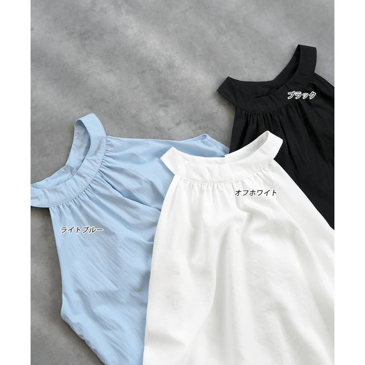 ホルターネックギャザーワンピース | ad thie | 詳細画像31 