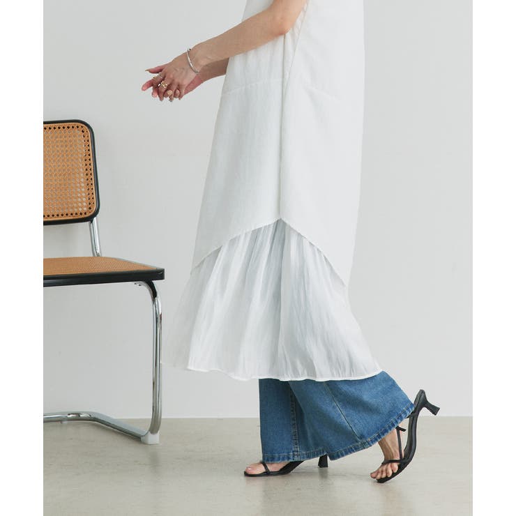 ホルターネックギャザーワンピース | ad thie | 詳細画像4 