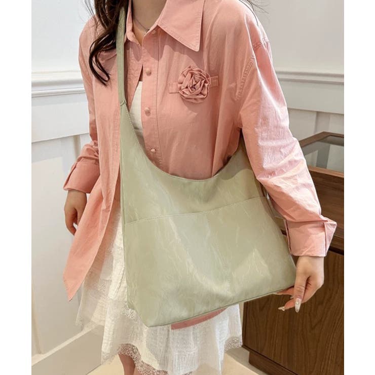 ニュアンス柄ワンショルダートートバッグ | ad thie | 詳細画像11 