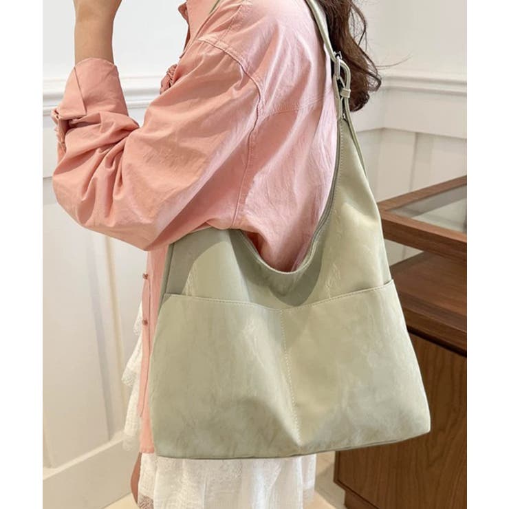 ニュアンス柄ワンショルダートートバッグ | ad thie | 詳細画像13 