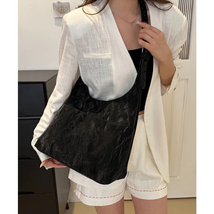 ニュアンス柄ワンショルダートートバッグ | ad thie | 詳細画像2 