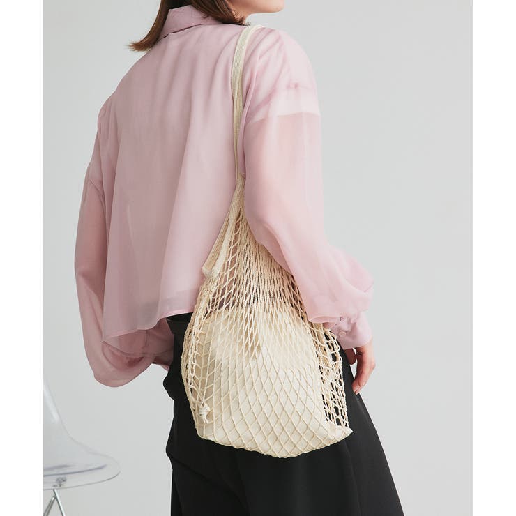 メッシュネットトートバッグ | ad thie | 詳細画像11 