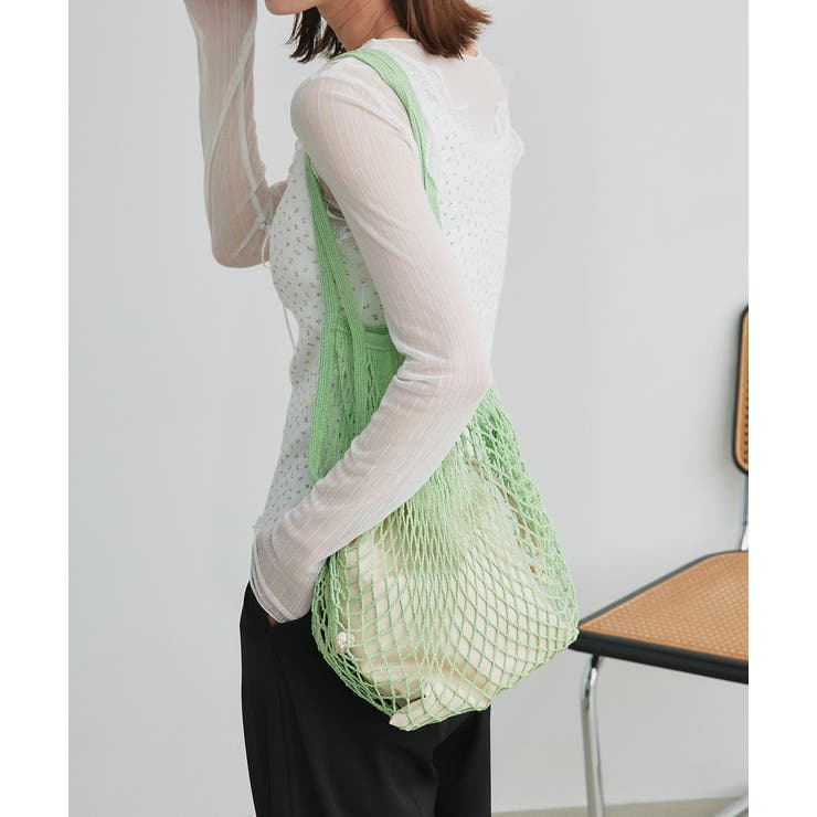 メッシュネットトートバッグ | ad thie | 詳細画像14 