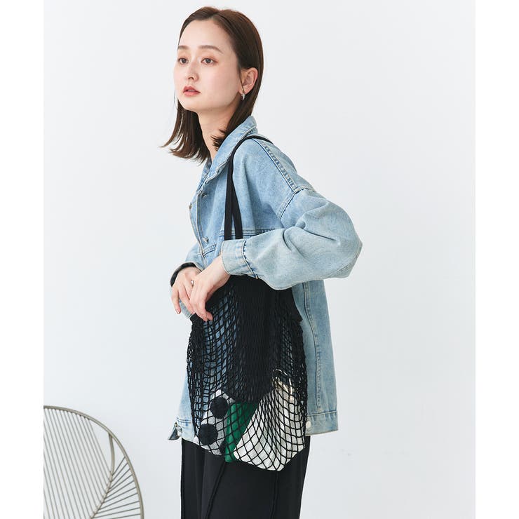 メッシュネットトートバッグ | ad thie | 詳細画像3 