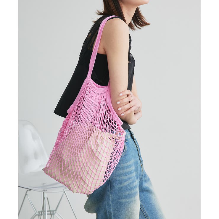 メッシュネットトートバッグ | ad thie | 詳細画像4 
