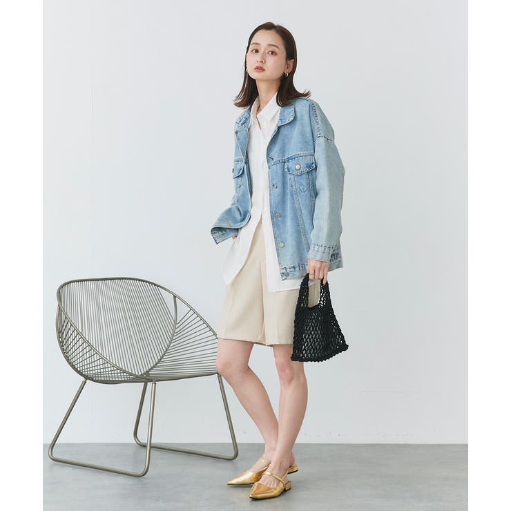 ロープ編みワンハンドルミニバッグ | ad thie | 詳細画像26 