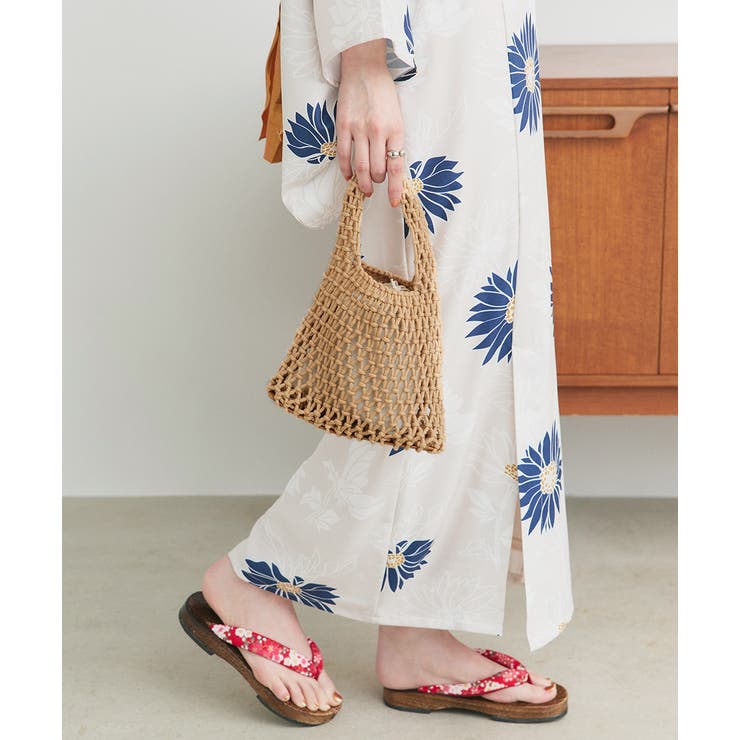 ロープ編みワンハンドルミニバッグ | ad thie | 詳細画像4 