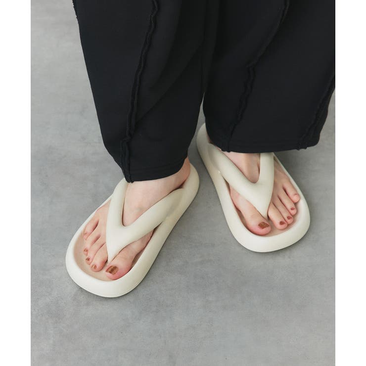 ボリュームソールトングサンダル | ad thie | 詳細画像16 