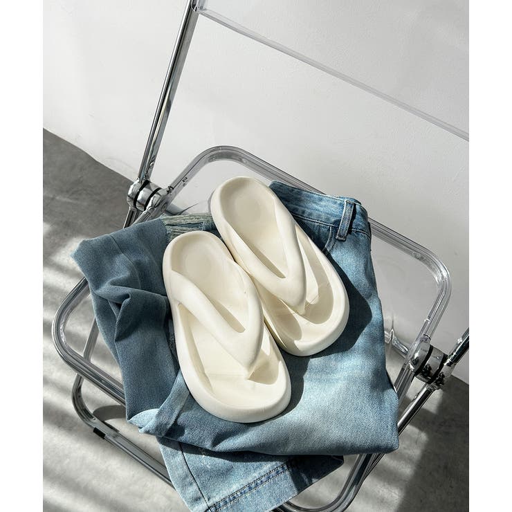 ボリュームソールトングサンダル | ad thie | 詳細画像20 