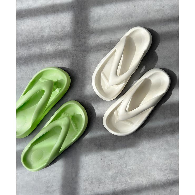 ボリュームソールトングサンダル | ad thie | 詳細画像24 