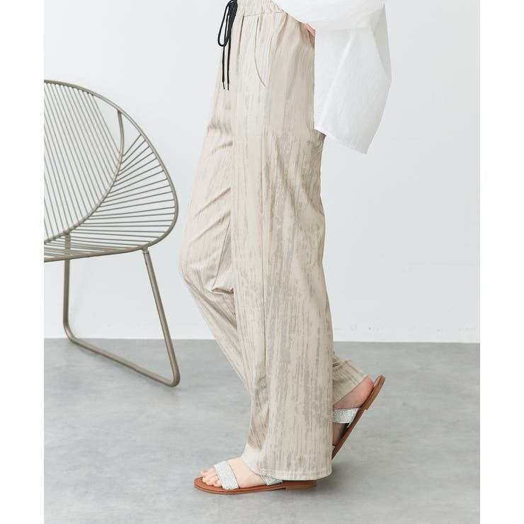 ニュアンス柄イージーパンツ | ad thie | 詳細画像14 