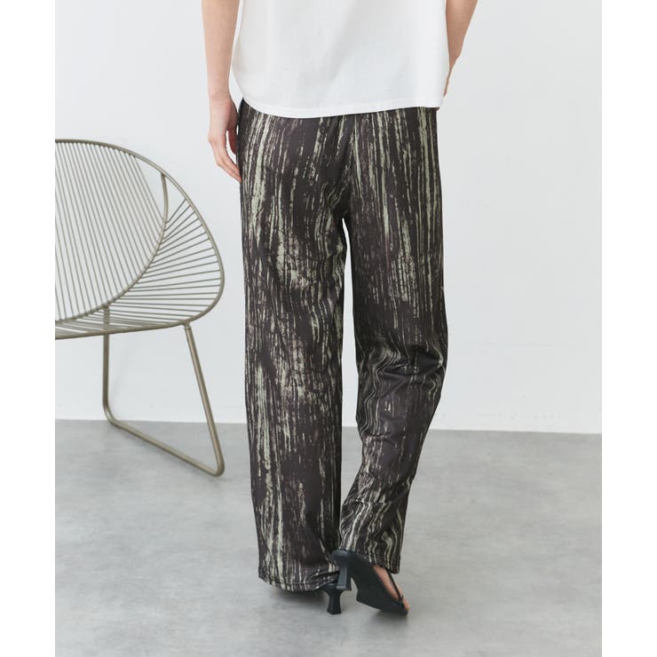 ニュアンス柄イージーパンツ | ad thie | 詳細画像7 