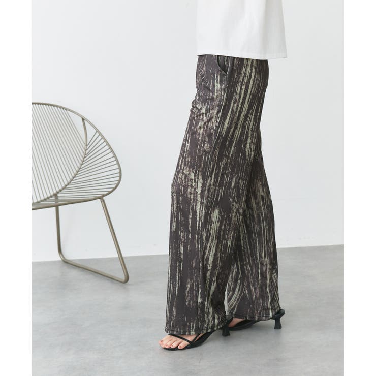 ニュアンス柄イージーパンツ | ad thie | 詳細画像8 