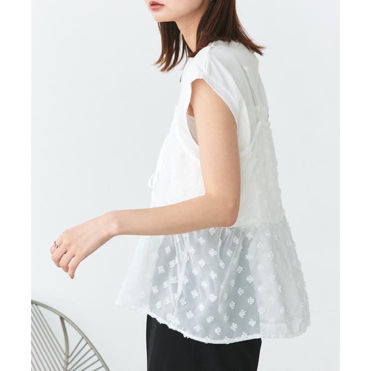 フロントリボンシアーキャミソールビスチェ | ad thie | 詳細画像15 