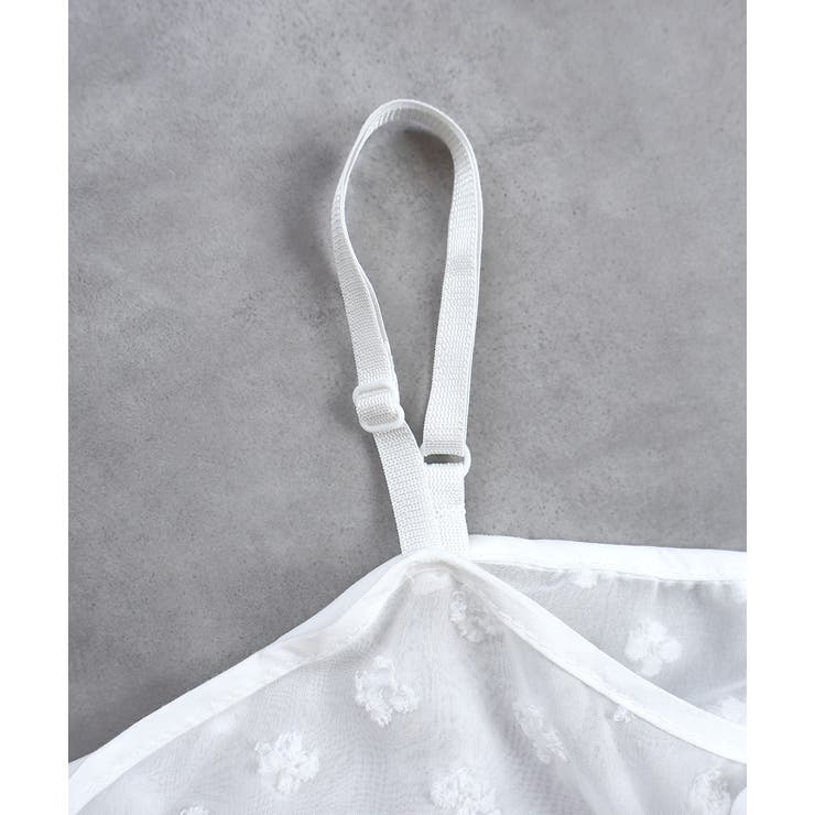 フロントリボンシアーキャミソールビスチェ | ad thie | 詳細画像28 