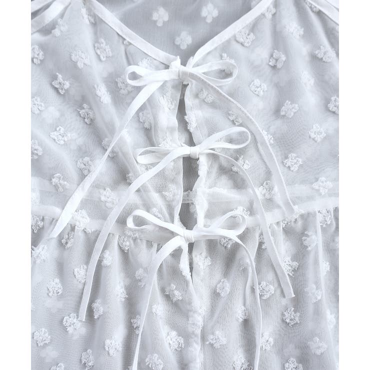 フロントリボンシアーキャミソールビスチェ | ad thie | 詳細画像29 