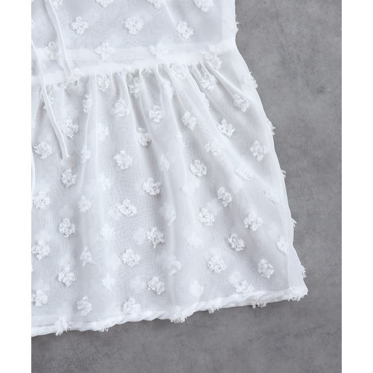 フロントリボンシアーキャミソールビスチェ | ad thie | 詳細画像30 