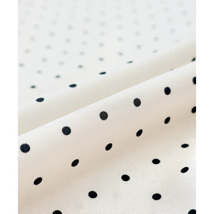 2wayパフスリーブドットブラウス | ad thie | 詳細画像18 